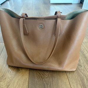 Used Tori Burch Brown Tote